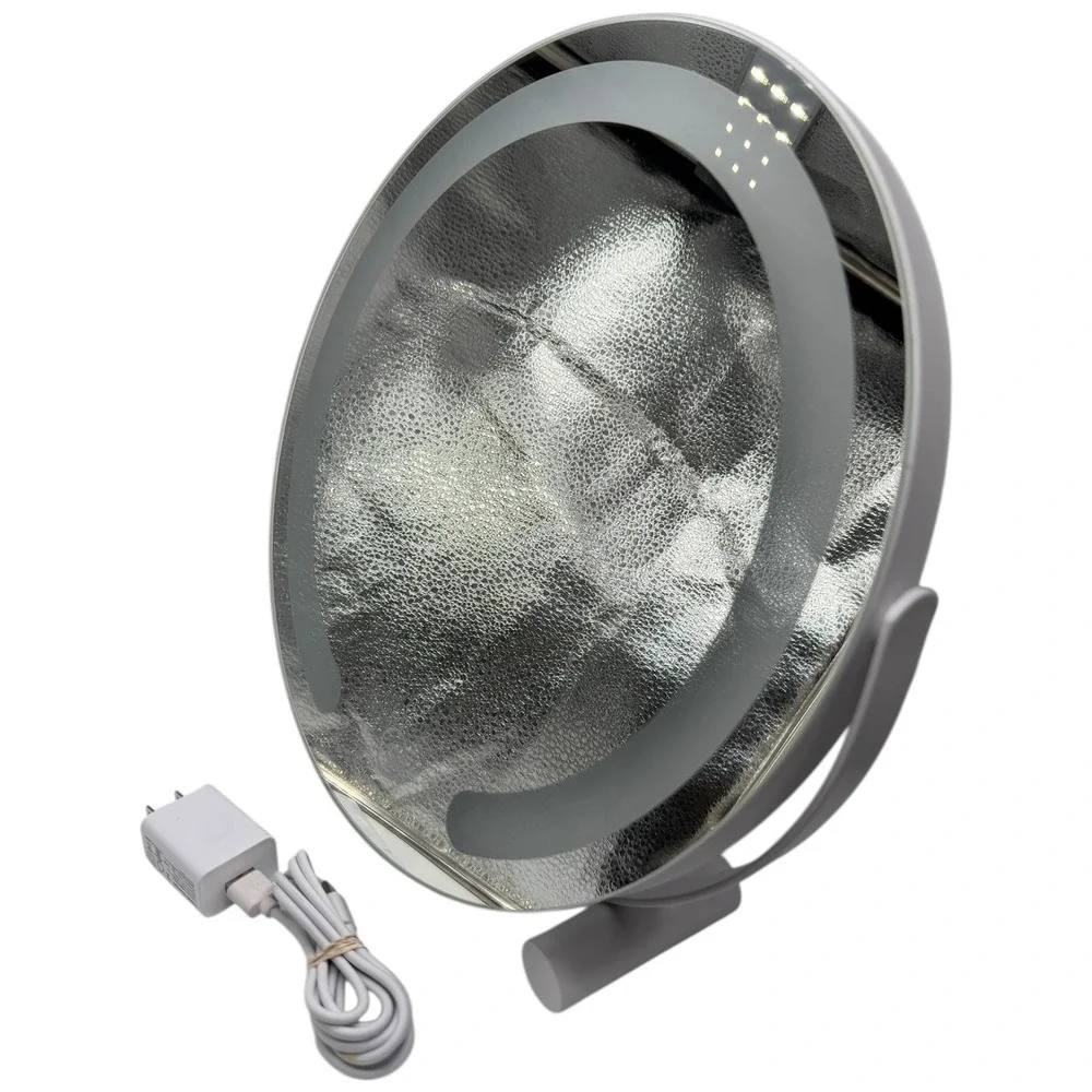 Illuminated Makeup Mirror LED Light Portable Vanity Mirror and USB Charger